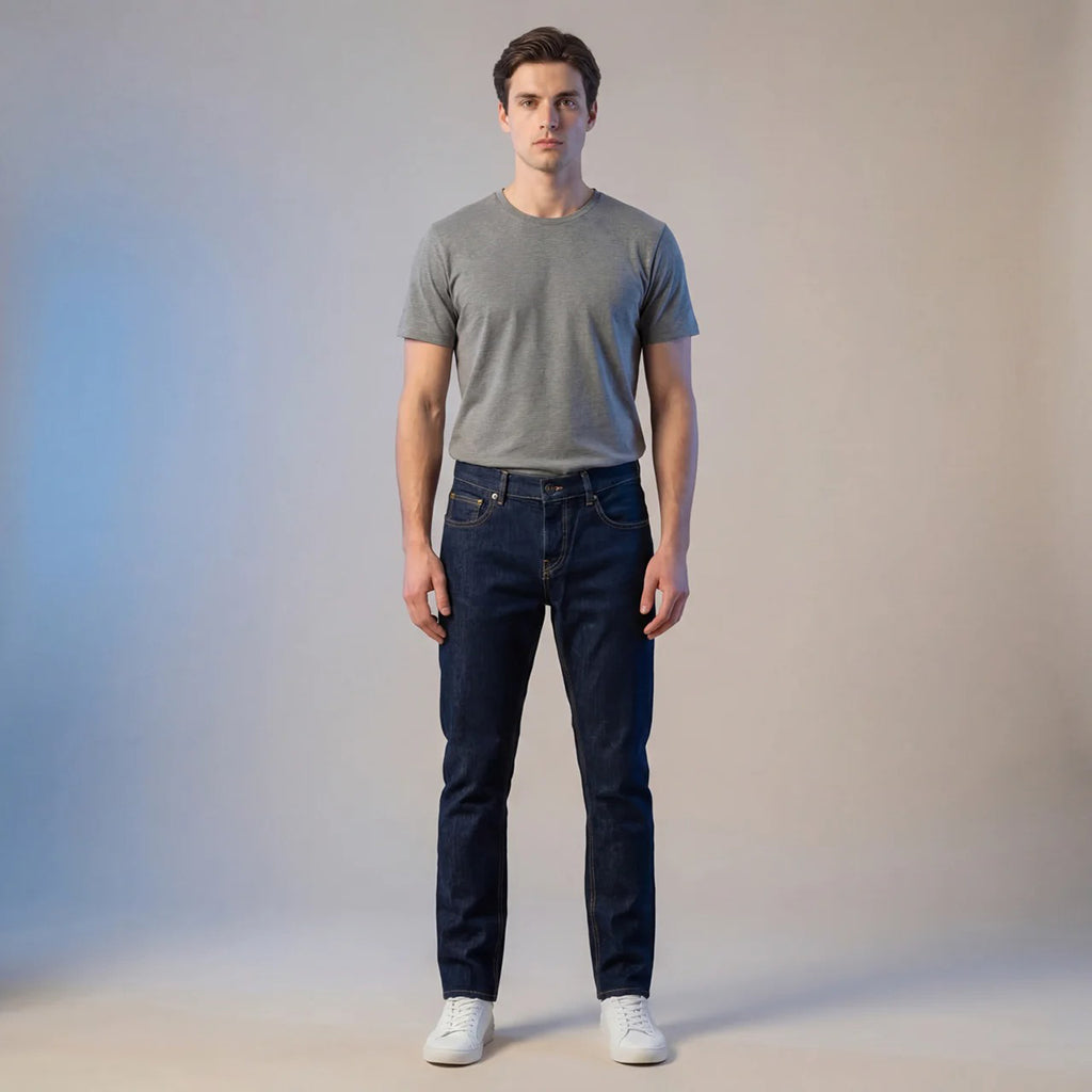 DEPART PANTALON JEAN DEPART SKINNY HOMME BLEU G20-000506-BLUE