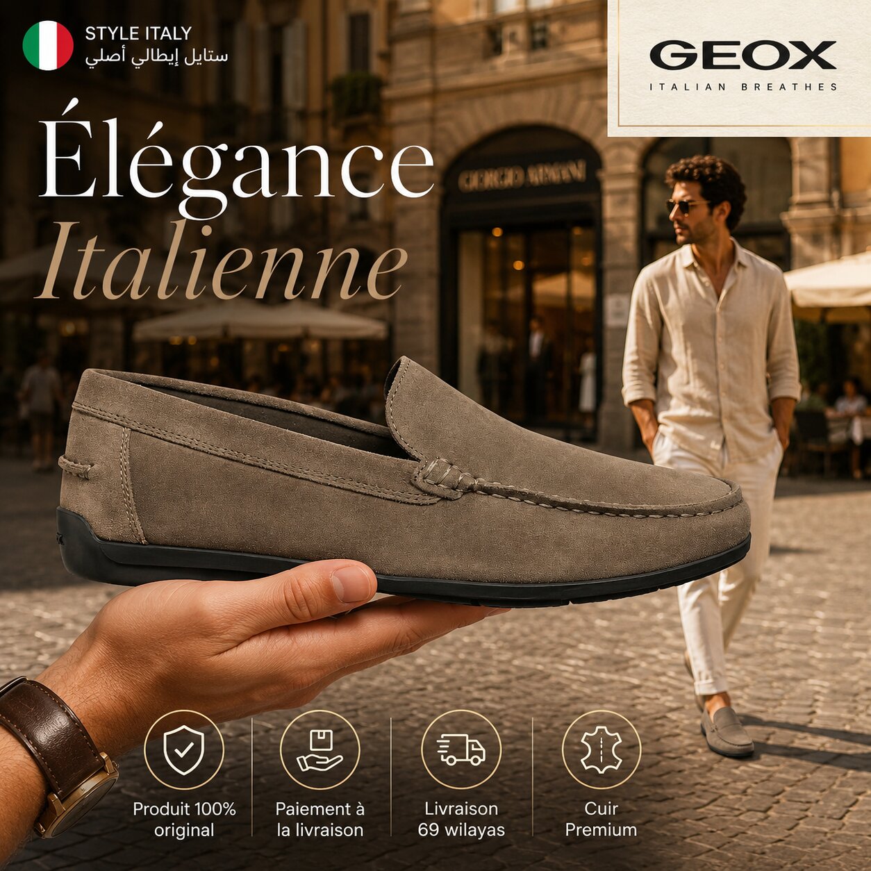 Geox Homme Mocassins