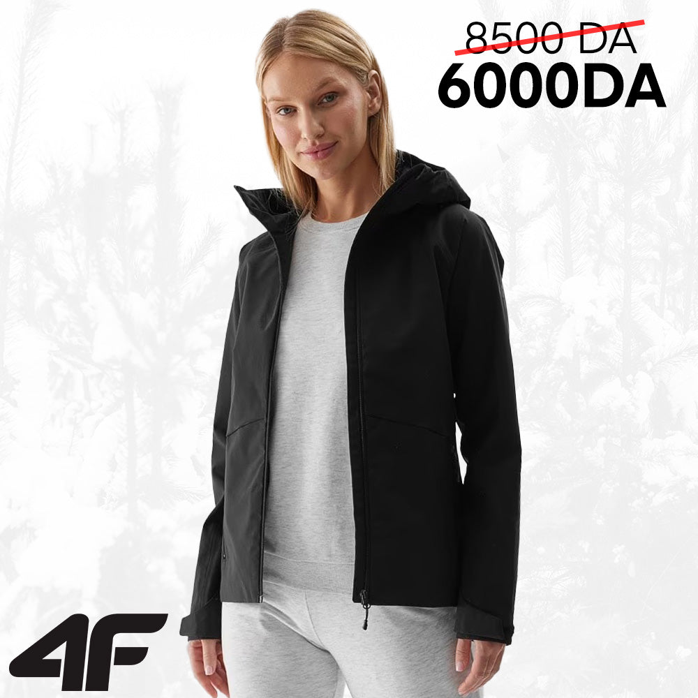 Veste 4F - Imperméable Femme Black 4FWSS24TTJAF428-20S