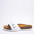 BIRKSBOT CUIR BLANC