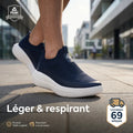 PEAK Taichi Casual Slip-on Shoes Blue White