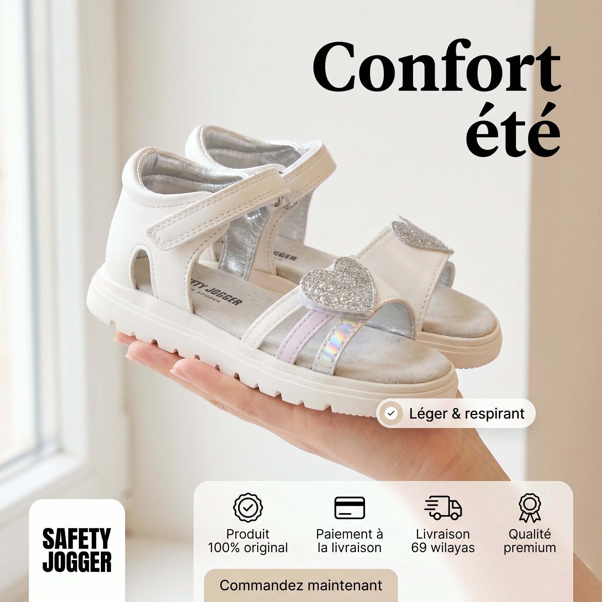 Safety Jogger Sandale Fillette