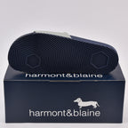 Harmont & Blaine  - Sandale de Bain LOGO GRIGIO - BLU