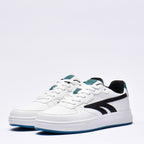 HI TEC VARSITY COURT WHITE BLACK DEEP LAKE
