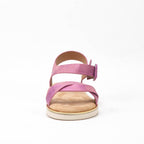 Safety Jogger Cross-Strap Buckle Sandals