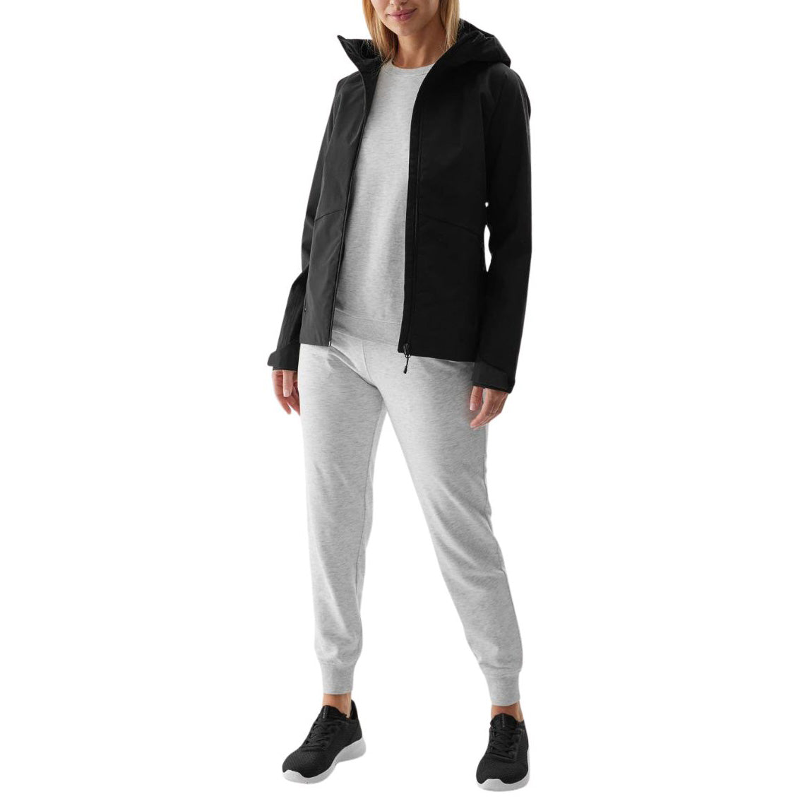 Veste 4F - Imperméable Femme Black 4FWSS24TTJAF428-20S