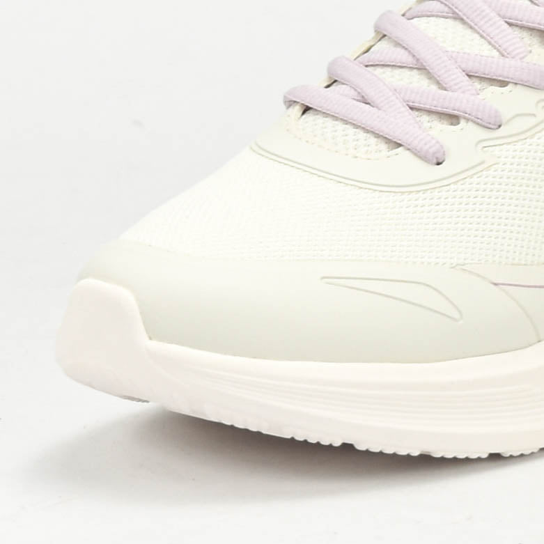 PEAK TRAINING RUNNING SHOES-WHITE/PURPLE EXT54428H-Z524