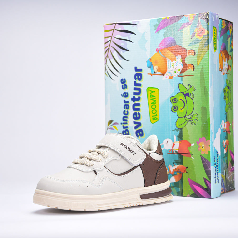 BLOOMPY CINZA/OFF WHITE