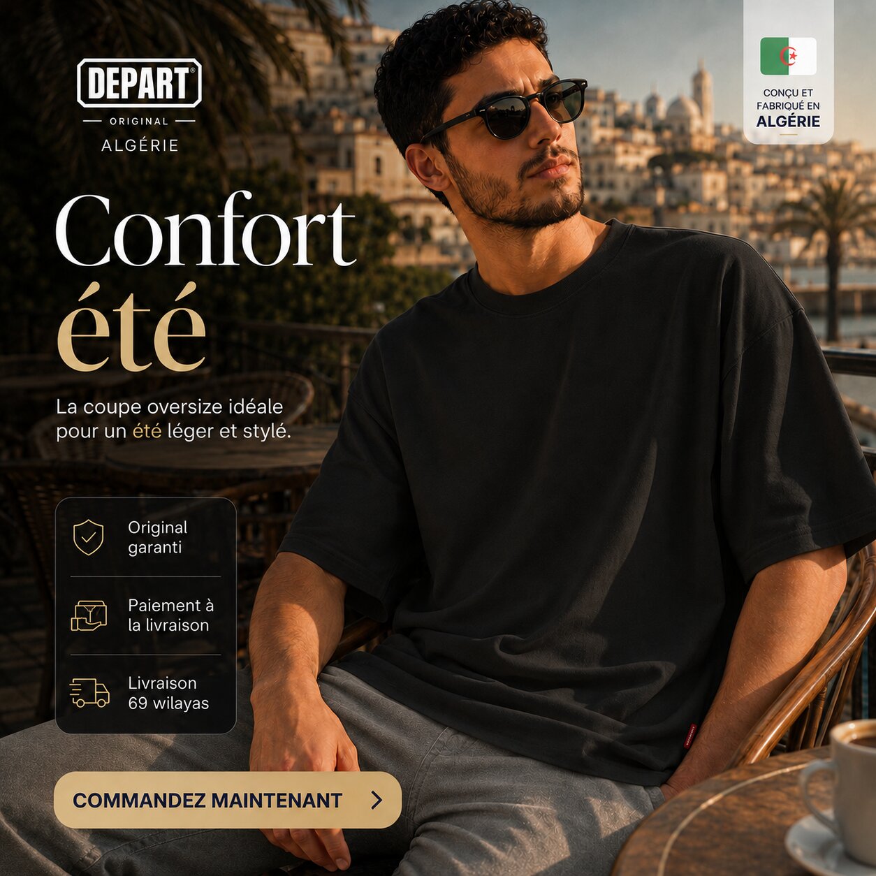DEPART OVERSIZE T-SHIRT