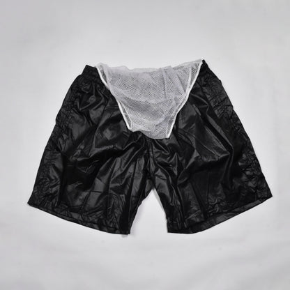 SHORT NOIR GLACÉ