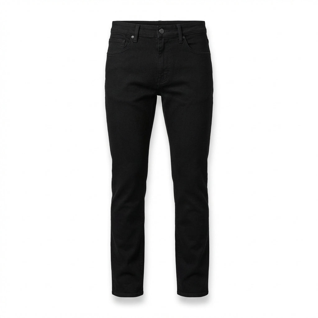DEPART PANTALON JEAN SLIM HOMME NOIR G20-000523-BLACK
