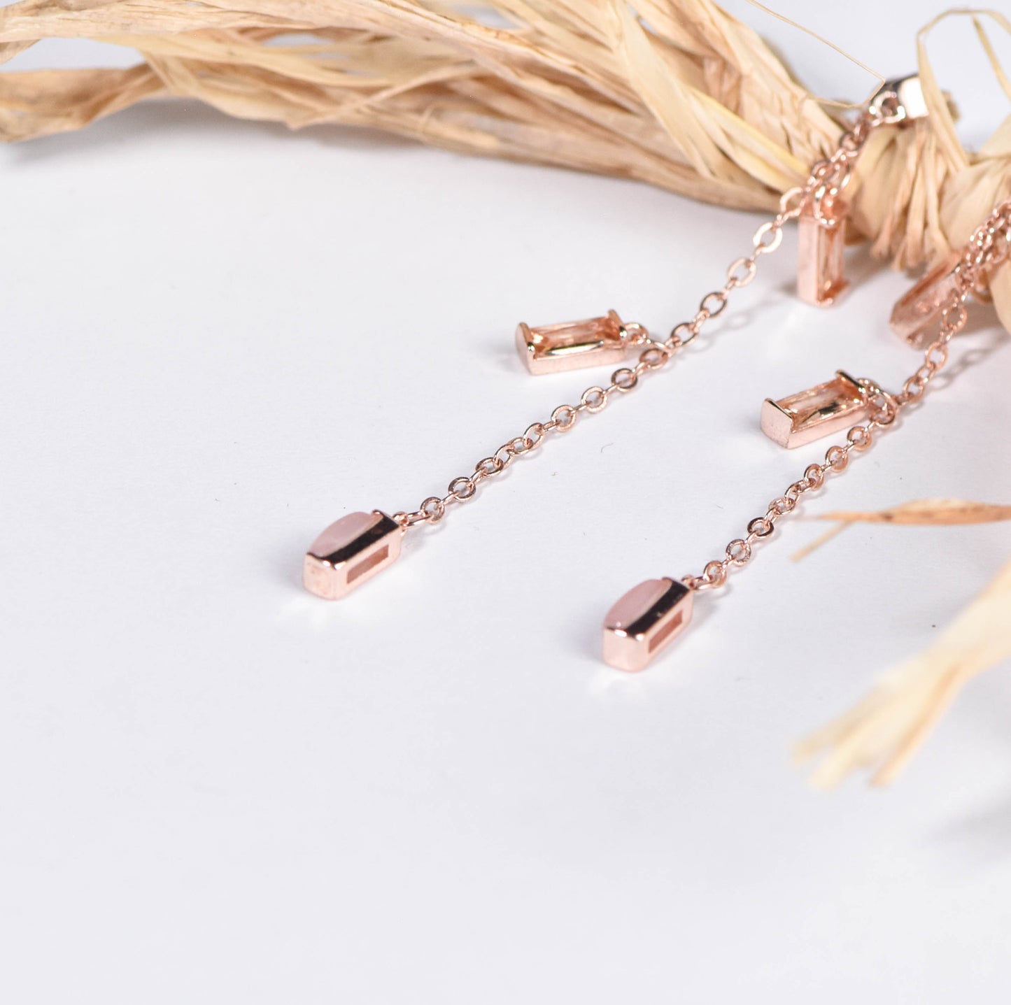 Xuping - LINNEA ROSE QUARTZ EARRINGS