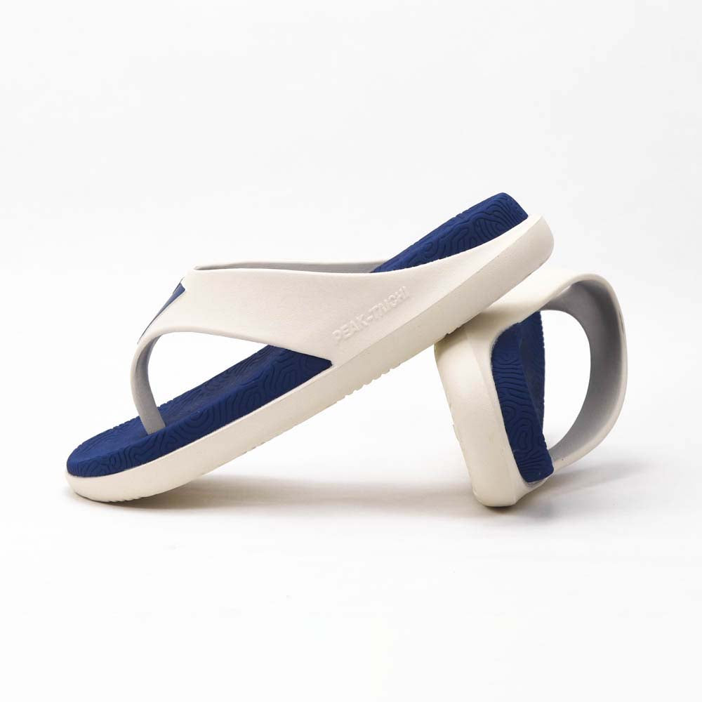 Peak Taichi Beach Sandals White Blue