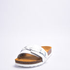BIRKSBOT CUIR BLANC