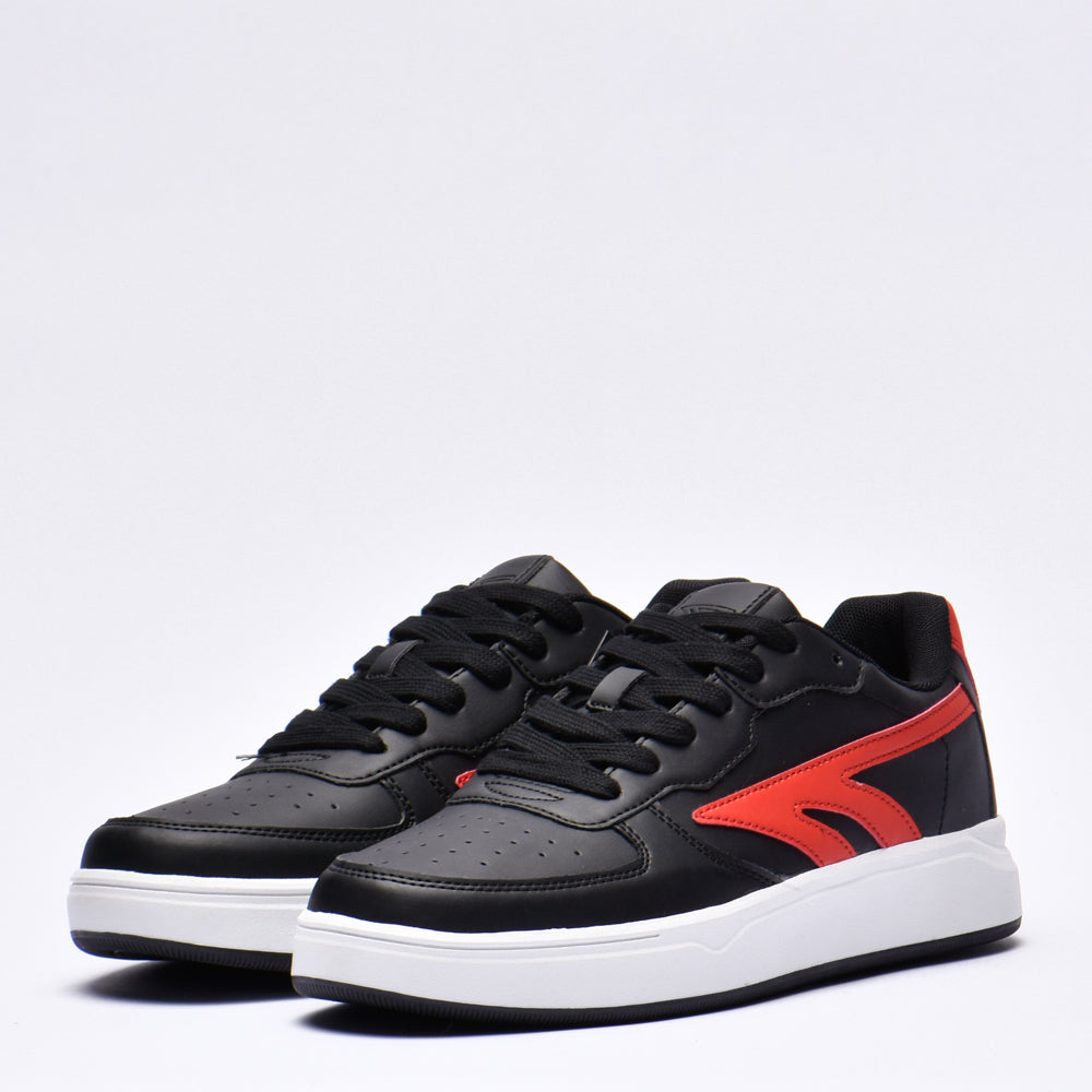 HI-TEC - HI TEC VARSITY COURT BLACK RED