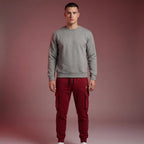 DEPART JOGGING CARGO SLIM HOMME BORDEAU G23-003077-BORDO