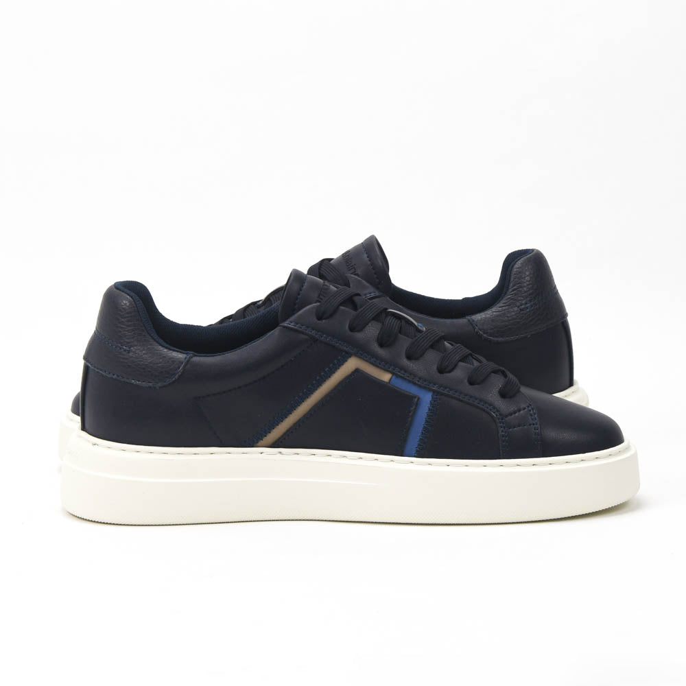 Harmont and Blaine Blue Sneakers Homme