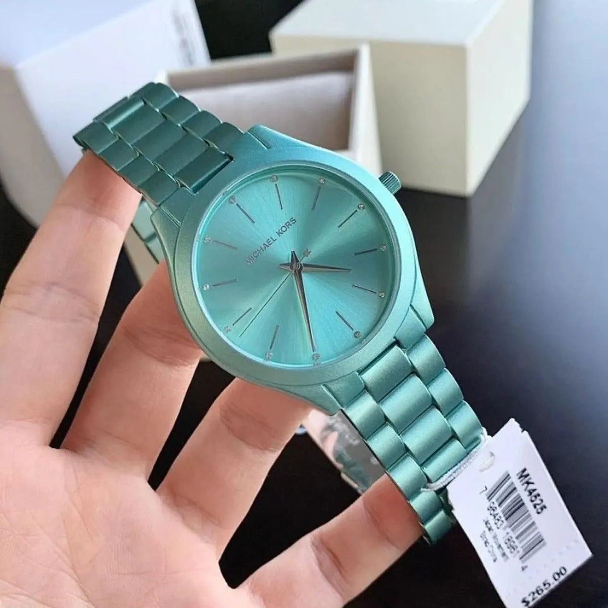 Michael Kors Slim Runway Aluminum Watch MK4525 Hommes