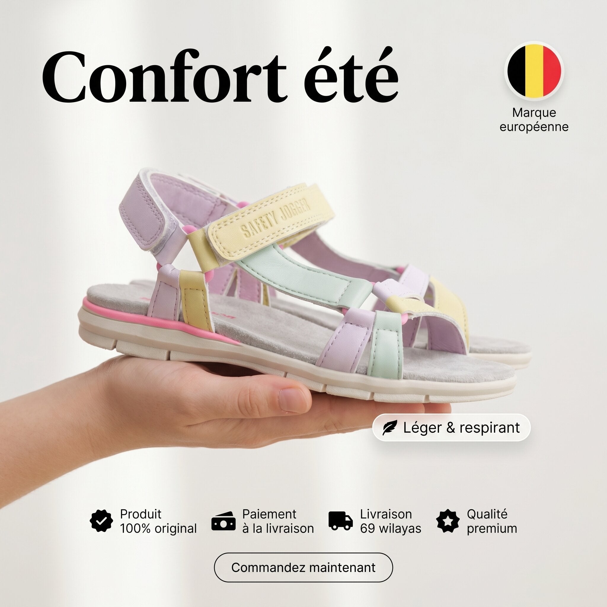 Safety Jogger Sandales Enfant