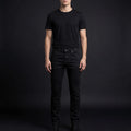 DEPART PANTALON JEAN SLIM HOMME NOIR G20-000523-BLACK