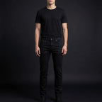 DEPART PANTALON JEAN SLIM HOMME NOIR G20-000523-BLACK