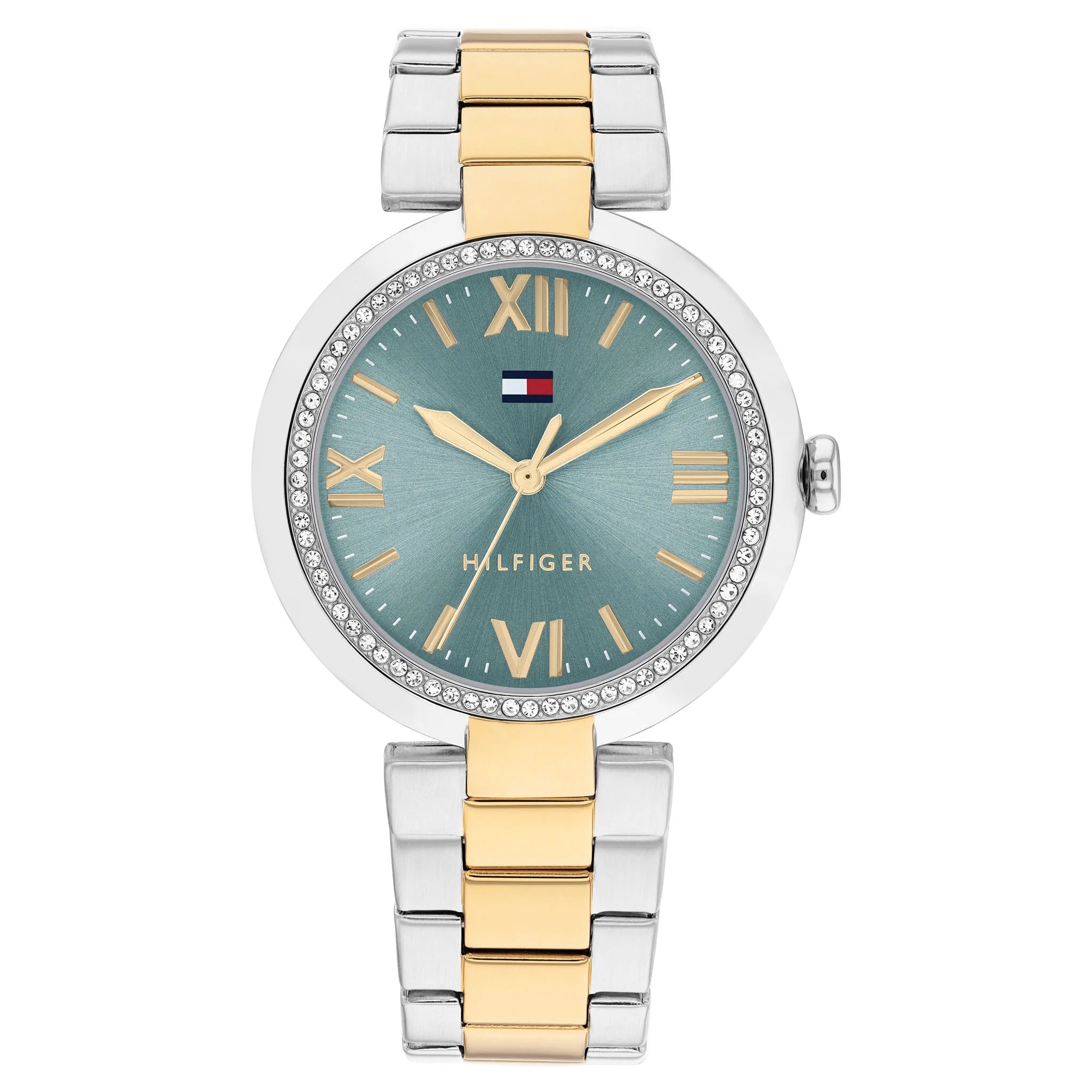 Montre Tommy Hilfiger Two-Tone Steel Light Blue Dial