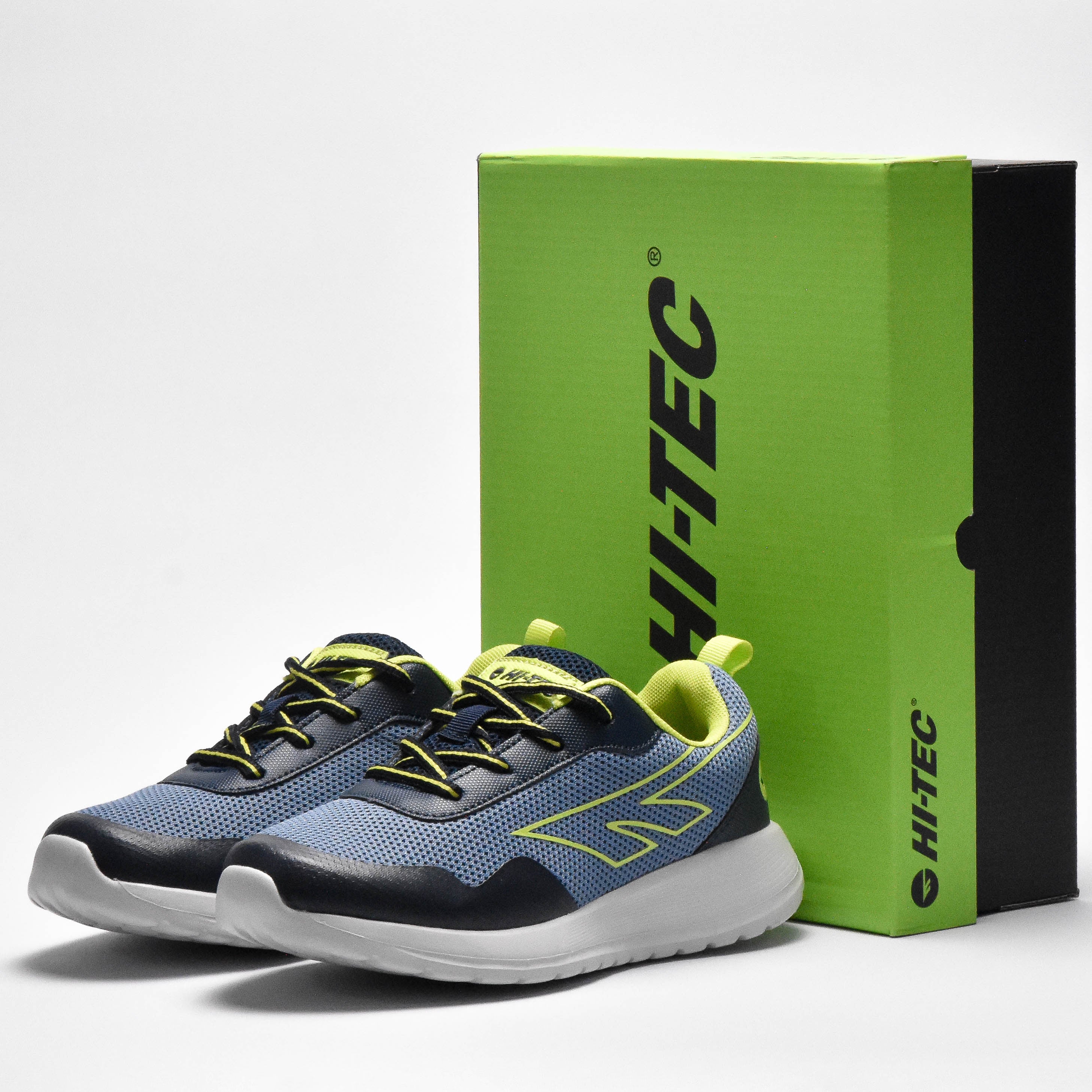 HI TEC KIDS - SPRINTER JNR MOONLIT OCEAN CORONET BLUE SULPHUR