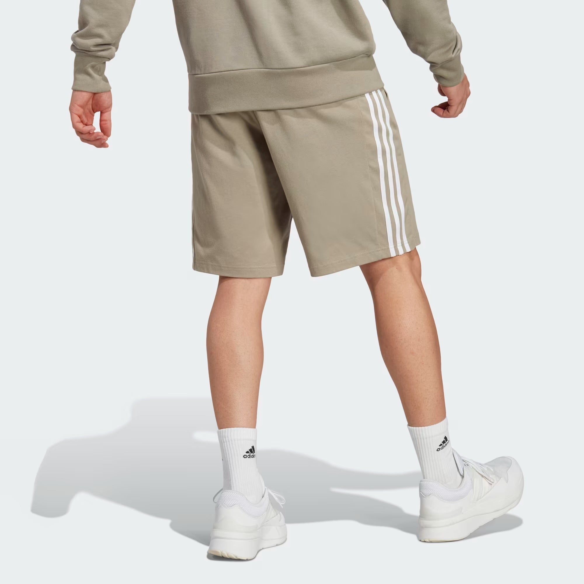 Essentials Single Jersey 3-Stripes Shorts