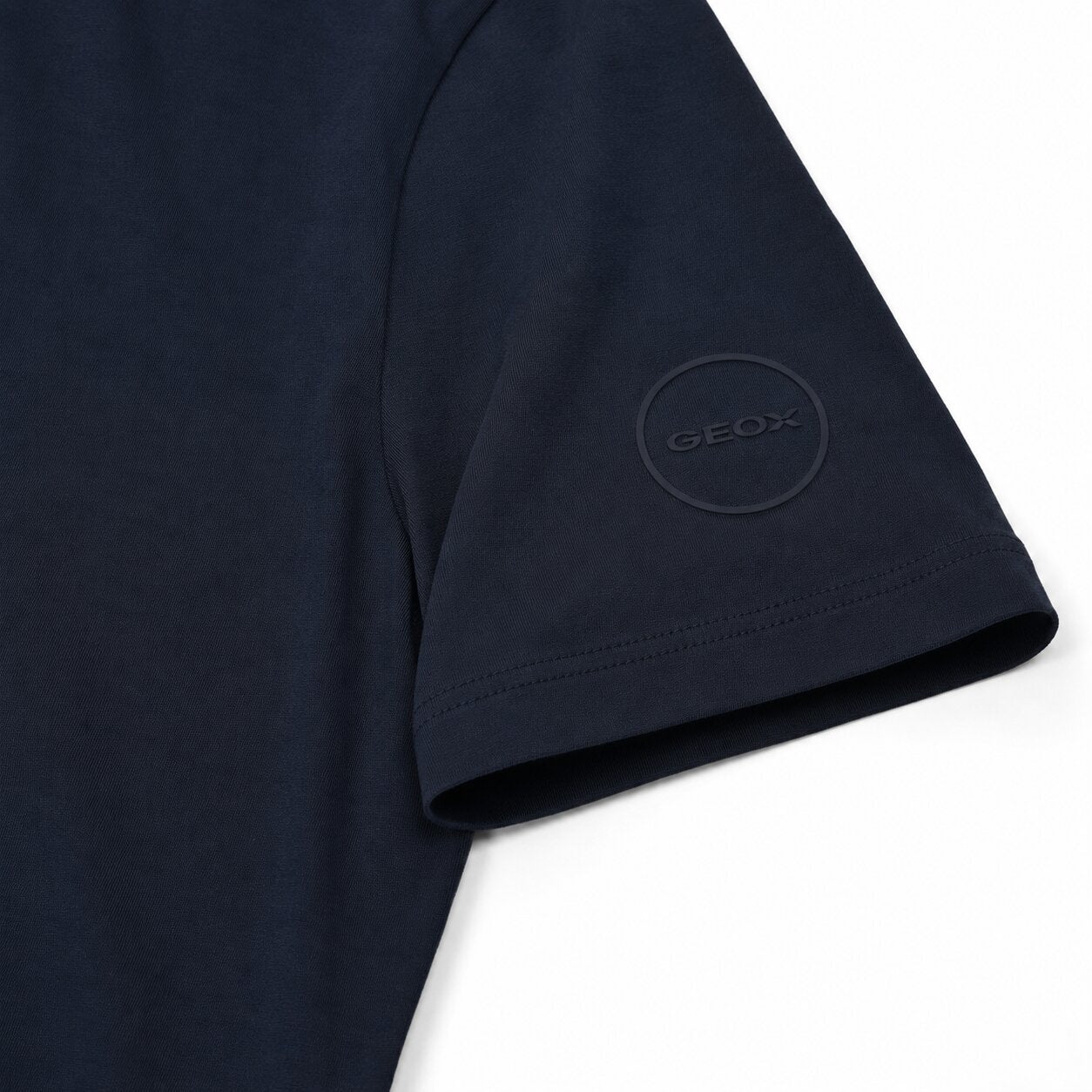 Geox T-Shirt Homme Jersey Coton Organique Stretch