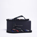 TOMMY HILFIGER - STRIPES FLIP FLOP BLACK