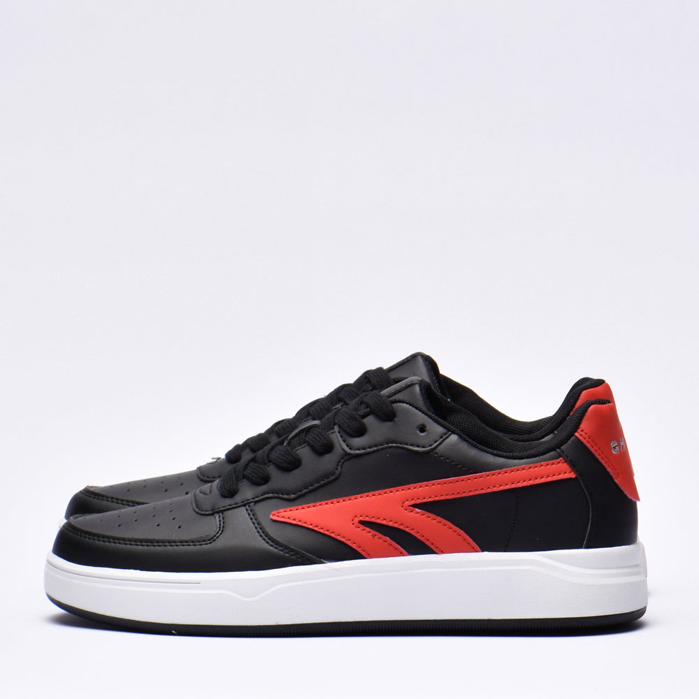 HI-TEC - HI TEC VARSITY COURT BLACK RED