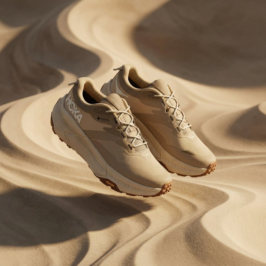 HOKA Transport GORE-TEX Dune Eggnog Sneakers