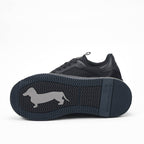 Harmont and Blaine Suede and Fabric Sneakers