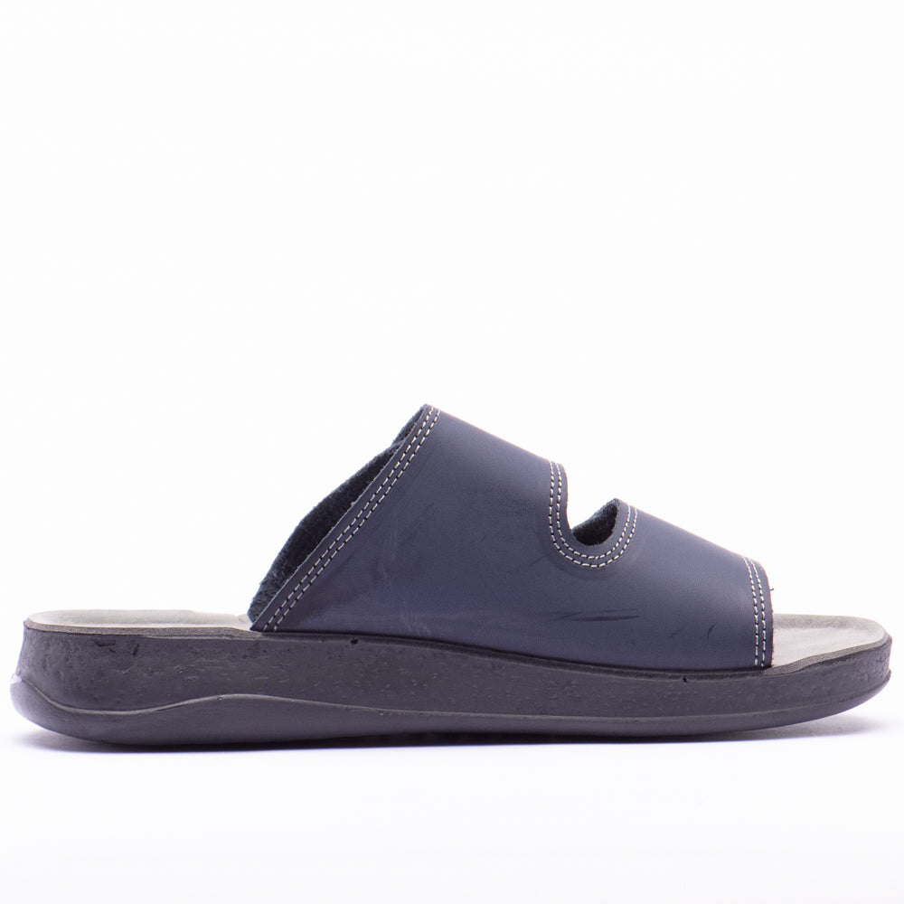 ANATOMIC SHOES ORTHOPEDIQUES- SKR05SEMICUIRBLEU