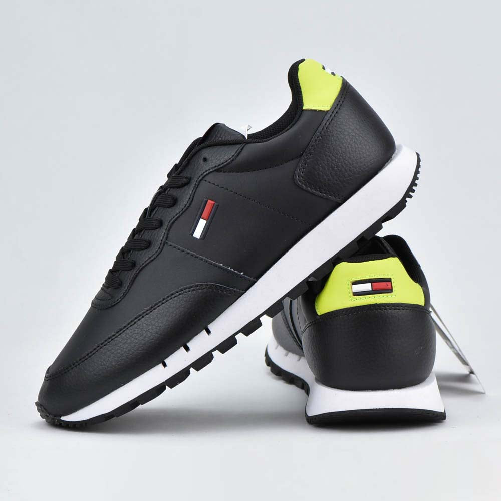 TOMMY HILFIGER - RETROLEATHER TJM RUNNER EM0EM00813BDS