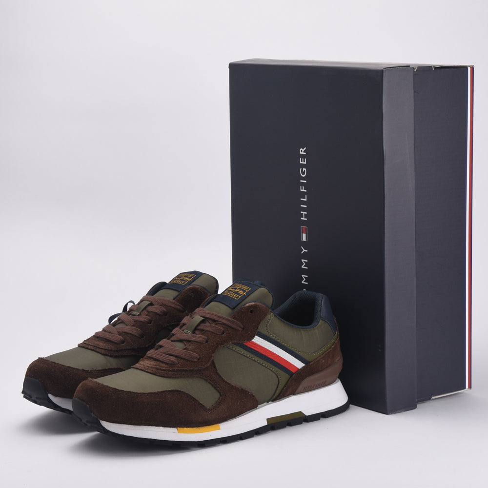 TOMMY HILFIGER RETRO RUNNER MIX STRIPES