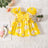 Robe Filles - Korean Style JAUNE