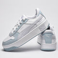 PUMA CARINA STREET JR WHITE SILVER MIST