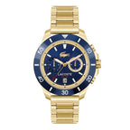 MONTRE Lacoste Gold Steel Navy Dial Multi-function Men\'s Watch