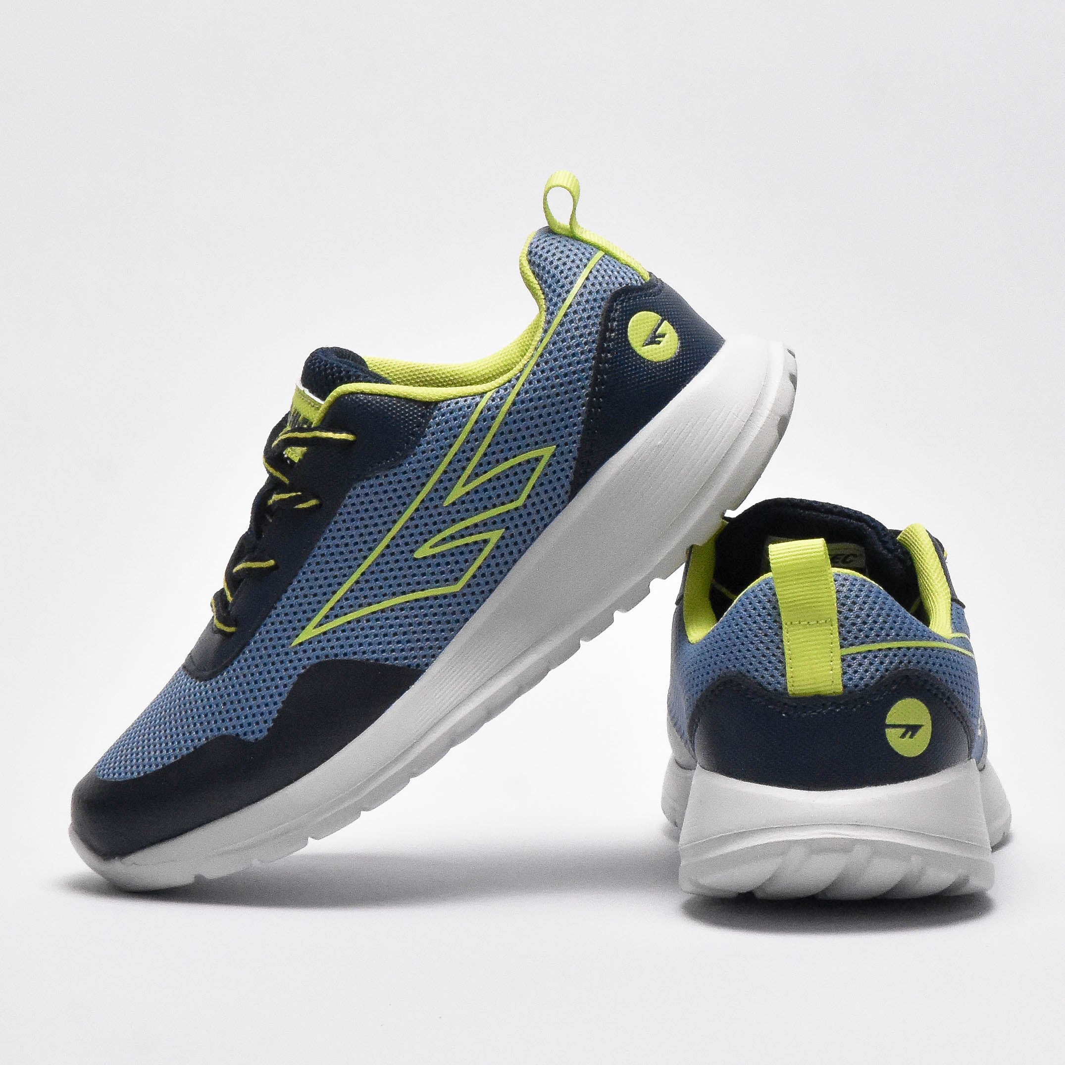 HI TEC KIDS - SPRINTER JNR MOONLIT OCEAN CORONET BLUE SULPHUR