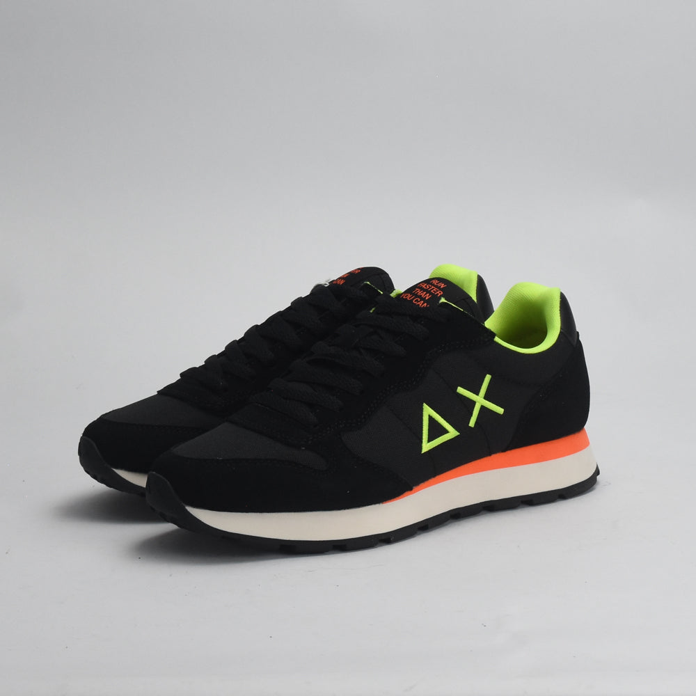 BASKET SUN68 TOM FLUO 11 NERO