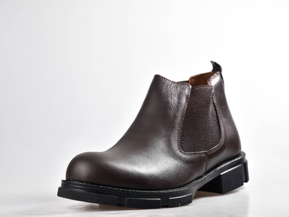 CHELSEA BOOTS Marron