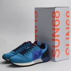 BASKET SUN68 JAKI SOLID 13 TURCHESE