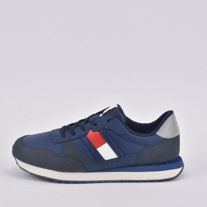 TOMMY HILFIGER FLAG LOW CUT LACE-UP 800-BLUE