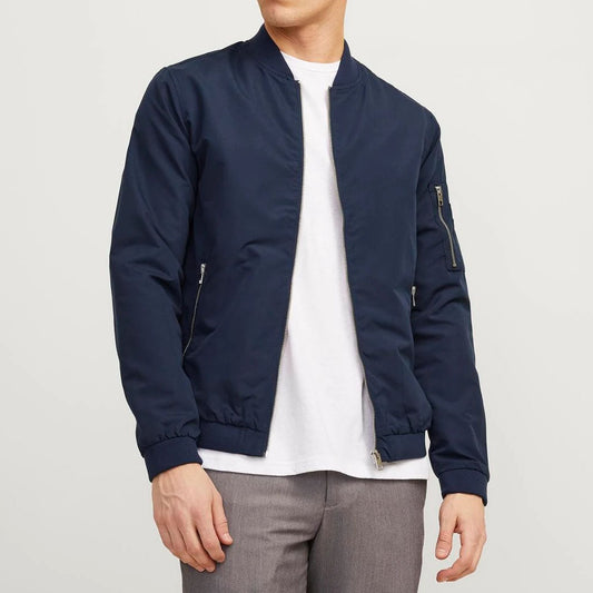 JACK & JONES BOMBER JOMER BOMBER BLEU NUIT