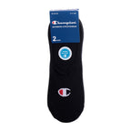 Champion 2-Pack Footie Socks Black