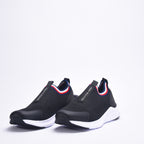TOMMY HILFIGER - SNEAKER CALZA BASSA NERO
