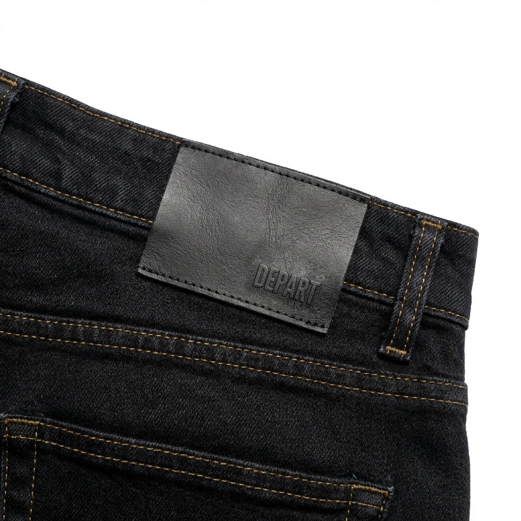 DEPART PANTALON JEAN SLIM HOMME NOIR G20-000523-BLACK