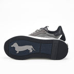 Harmont and Blaine Suede and Technical Fabric Sneakers