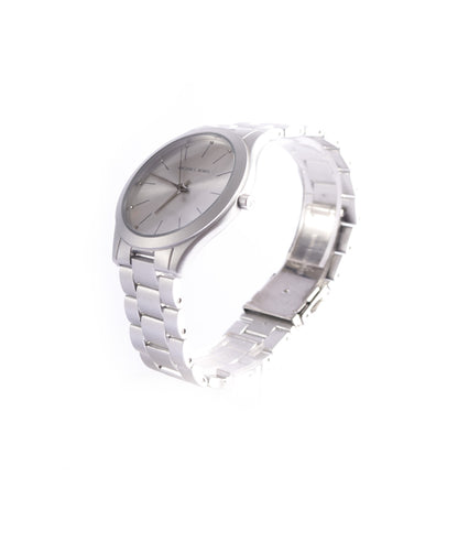 Michael Kors Slim Runway Silver-Tone Stainless Steel Watch MK4502